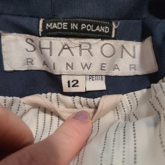 SHARON RAINWEAR trench coat 12P - Picture 11 of 12